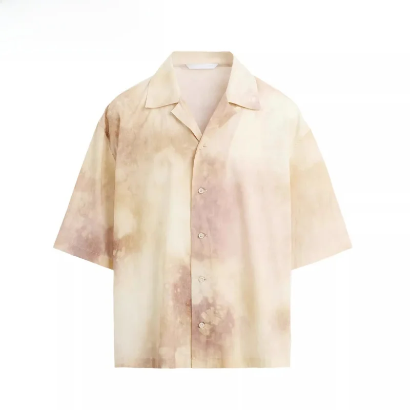 

Легкая хлопковая мужская летняя новая свободная посадка с принтом ort Sve, повседневная удобная дышащая летняя одежда