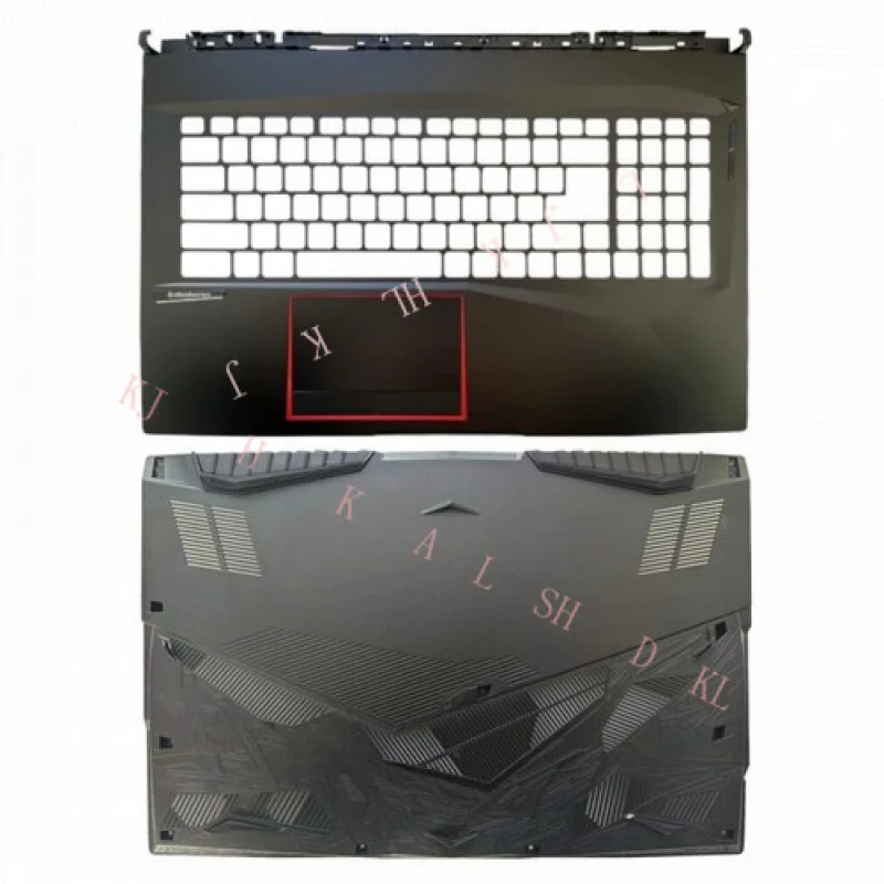 msi-ge75-raider-8rf-8re-9se-9sf-10sfs-ms-17e1用の新品パームレスト＆ボトムケース