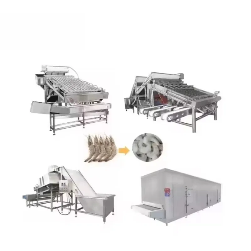 Neues Design, Garnelenschalenentferner, automatische Garnelenschälmaschine, 304SS, leicht zu reinigende Verarbeitung von Küchen