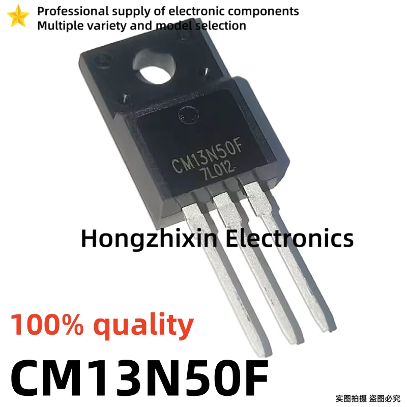 10PCS NEW 100% quality CM13N50F CM13N50 13N50 13N50F TO-220F MOSFET