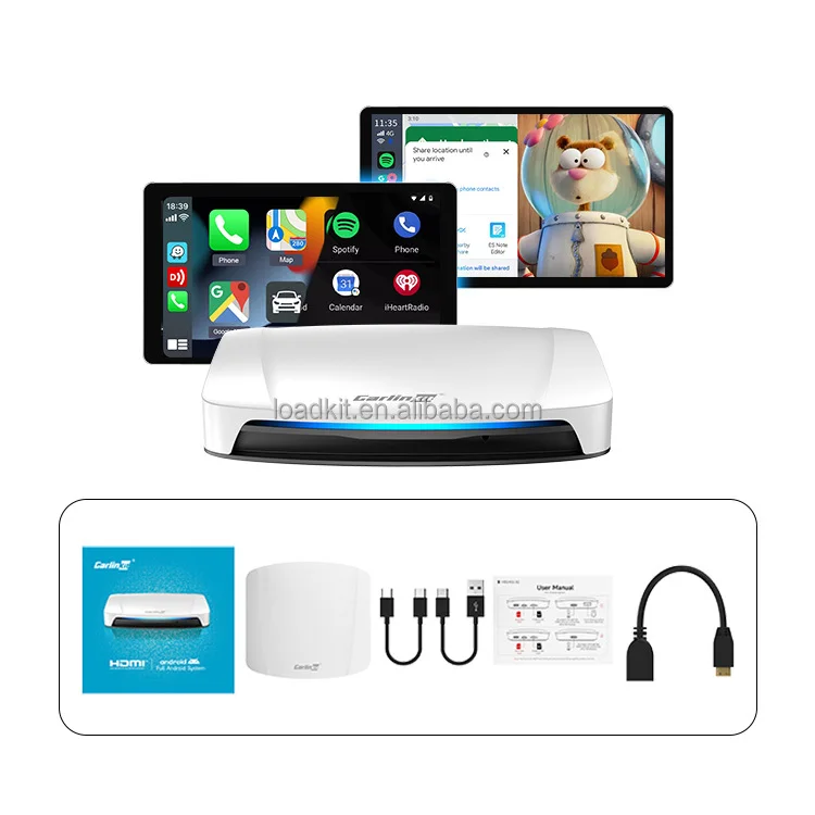 Car Android Box 8G 128GB Android Auto Sm6225 Android 13 Car TV Stick Box Carplay Ai Box Wireless Carplay Dongle
