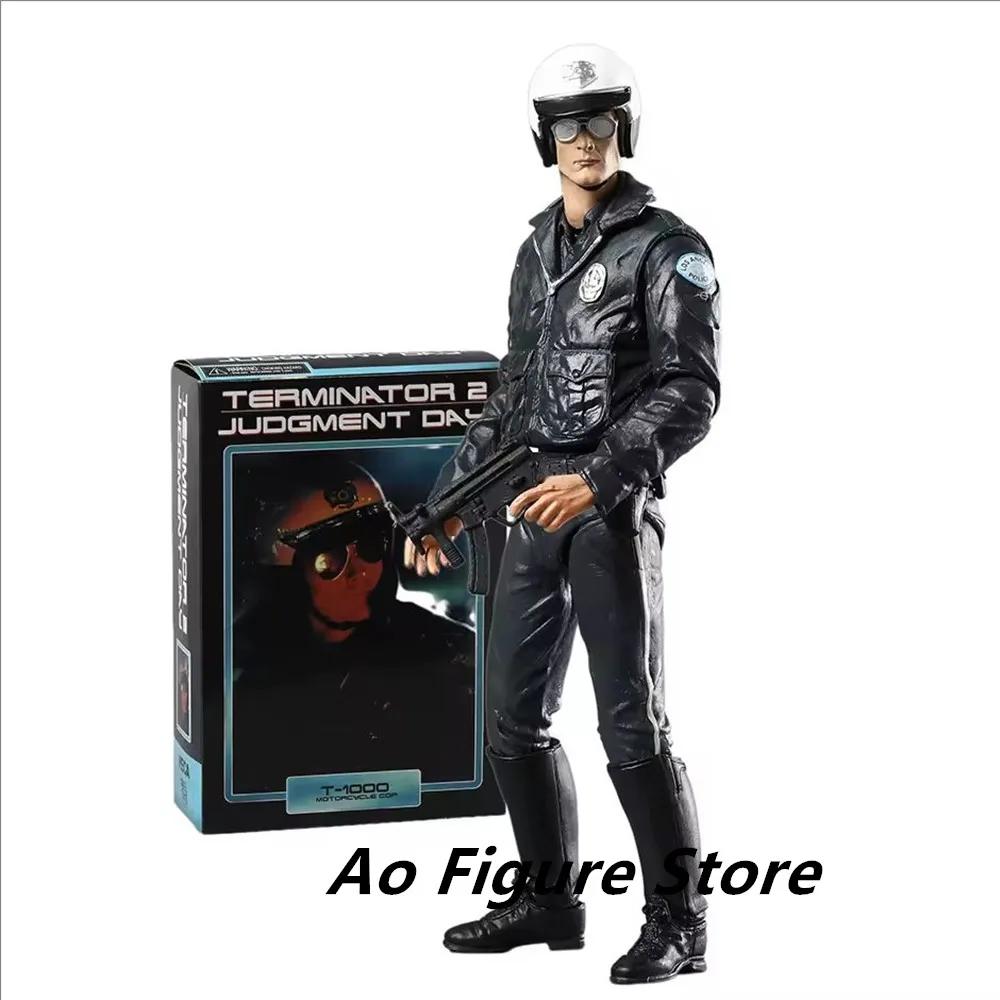 

NECA T-800 T-1000 Motorcycle Cop Terminator 2 Judgement Day 7" Scale Action Figure