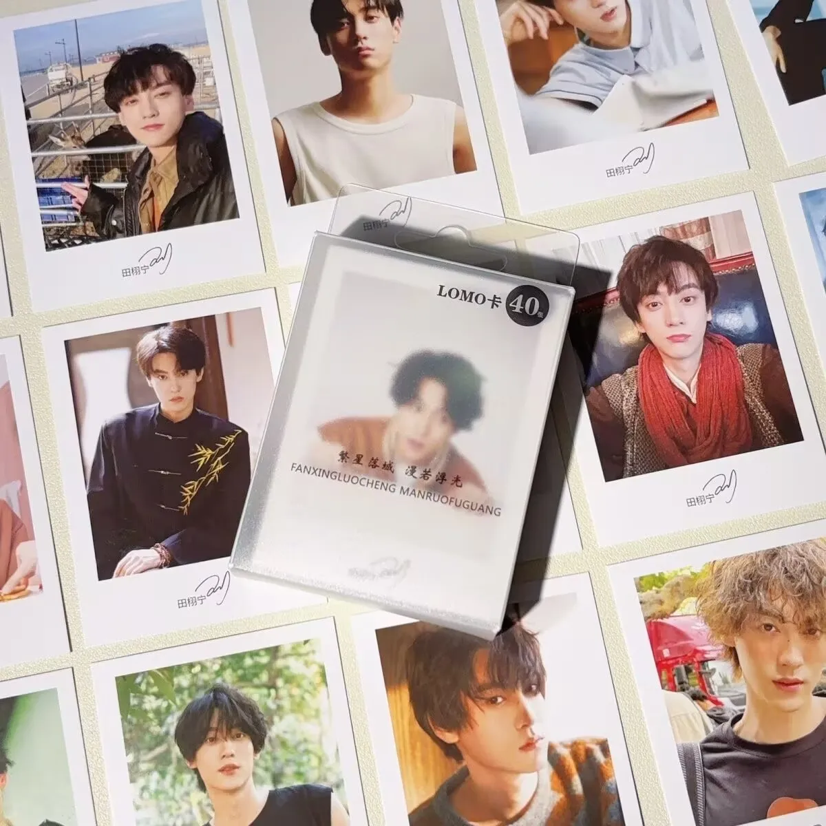 

Самопроизводственная телевизионная драма Тянь Синин «Реверсная любовь» личные творческие изысканные периферийные карты ЛОМО 40 открыток