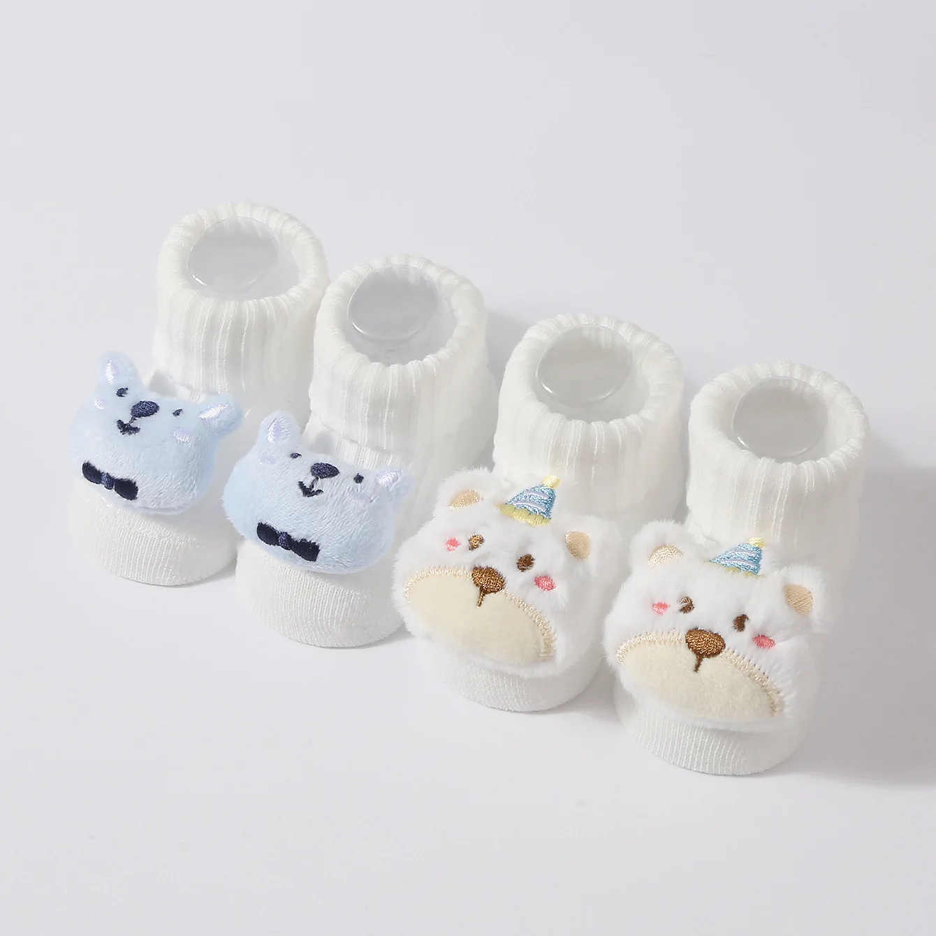 3Pairs/set Baby Socks Girls Boys Newborn Accessories Cartoon Animals Kids Gift Clothes Child Infant Stuff Cotton Breathable Sock