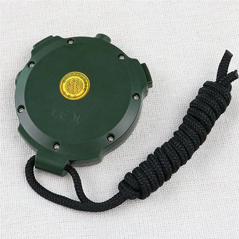 

ABAN 30H Хронометр Ручной карманный секундомер Точность 0,01S Профессиональный цифровой спортивный секундомер ЖК-секундомер