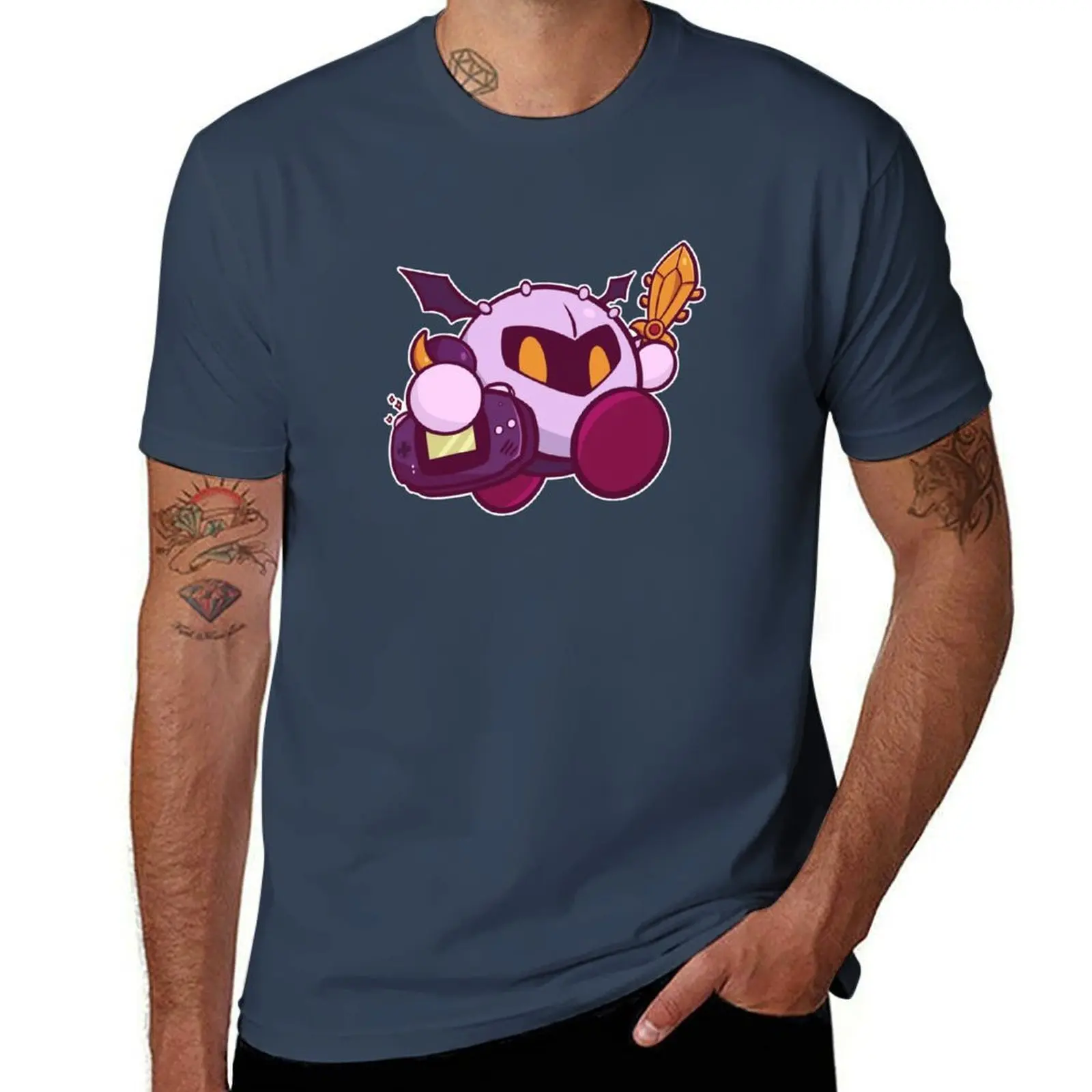 

Meta Knight T-Shirt Sports Casual Short Sleeve Cotton Tee