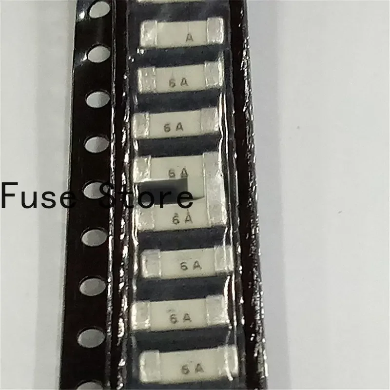 10PCS Disposable Ceramic Patch Fuse 1808 6A CQ F6A 125V Brand New And Original