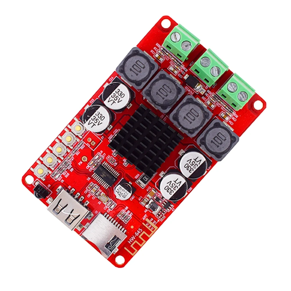 TPA3116 2X50W Hot Hf183 Digital Bluetooth Receiving Module Amplifier Board