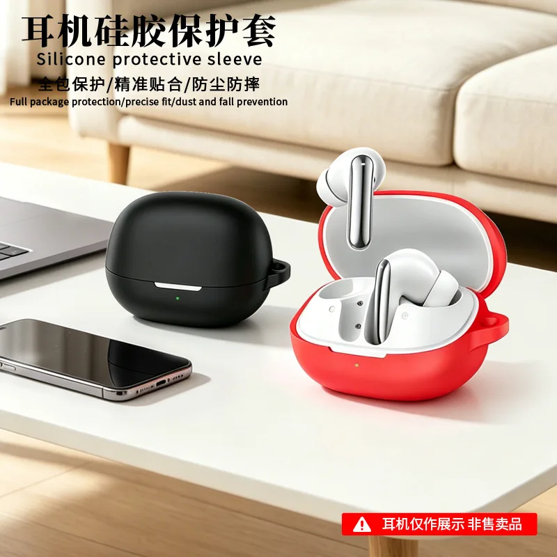 Suitable for QCY MeloBuds N20 earphone case with silicone cover, anti drop and dustproof charging case for QCY MeloBuds N20 case view 4