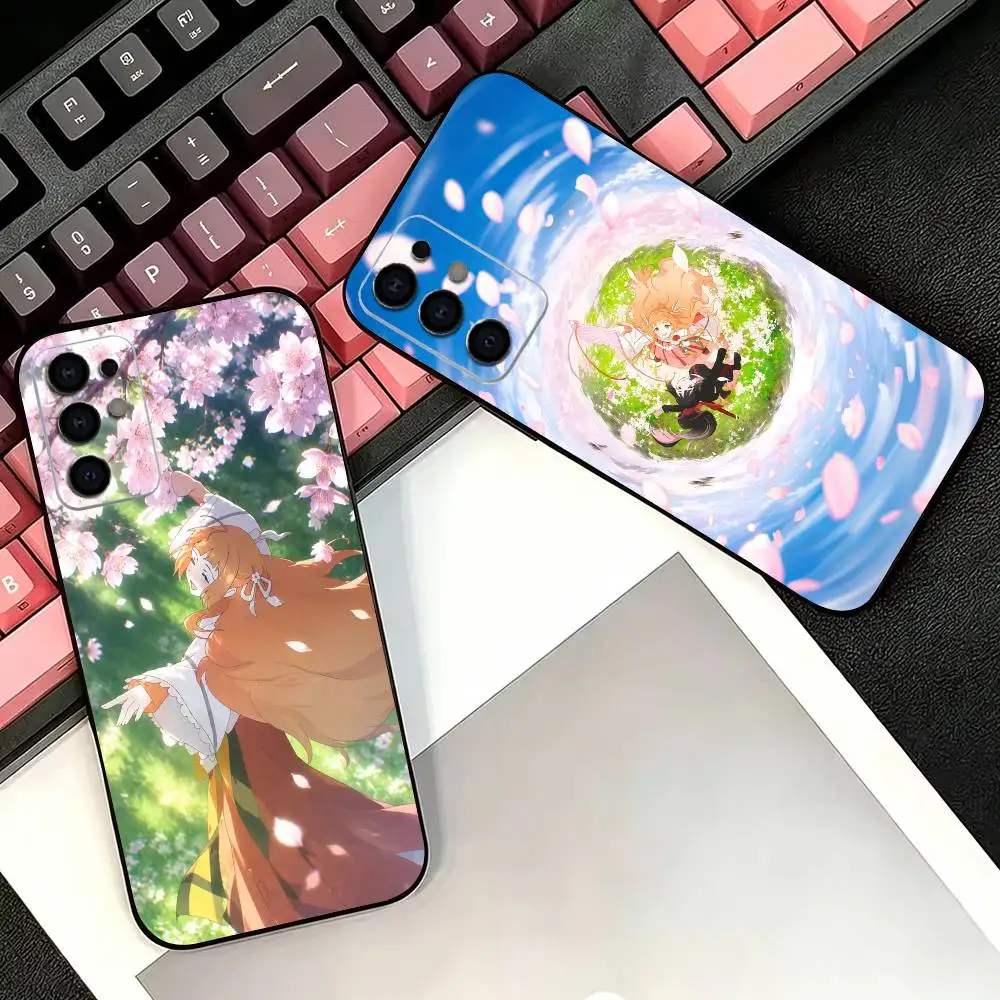 Warm D-Agents of the Four Seasons Soft Black Phone Case for Samsung S26,25,24,21,22,21,20,10,9,8,7,6Ultra,Plus,Fe, Lite