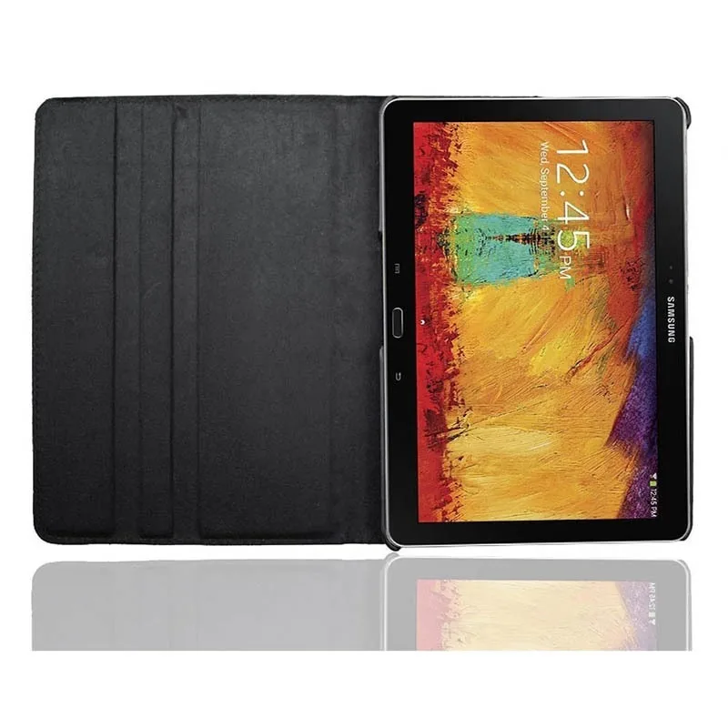 360 Rotating Case for 10.1" Samsung Galaxy Note 10.1 2014 (SM-P601/P600/P605) Tablet, Flip Portable Leather Protective Sleeve