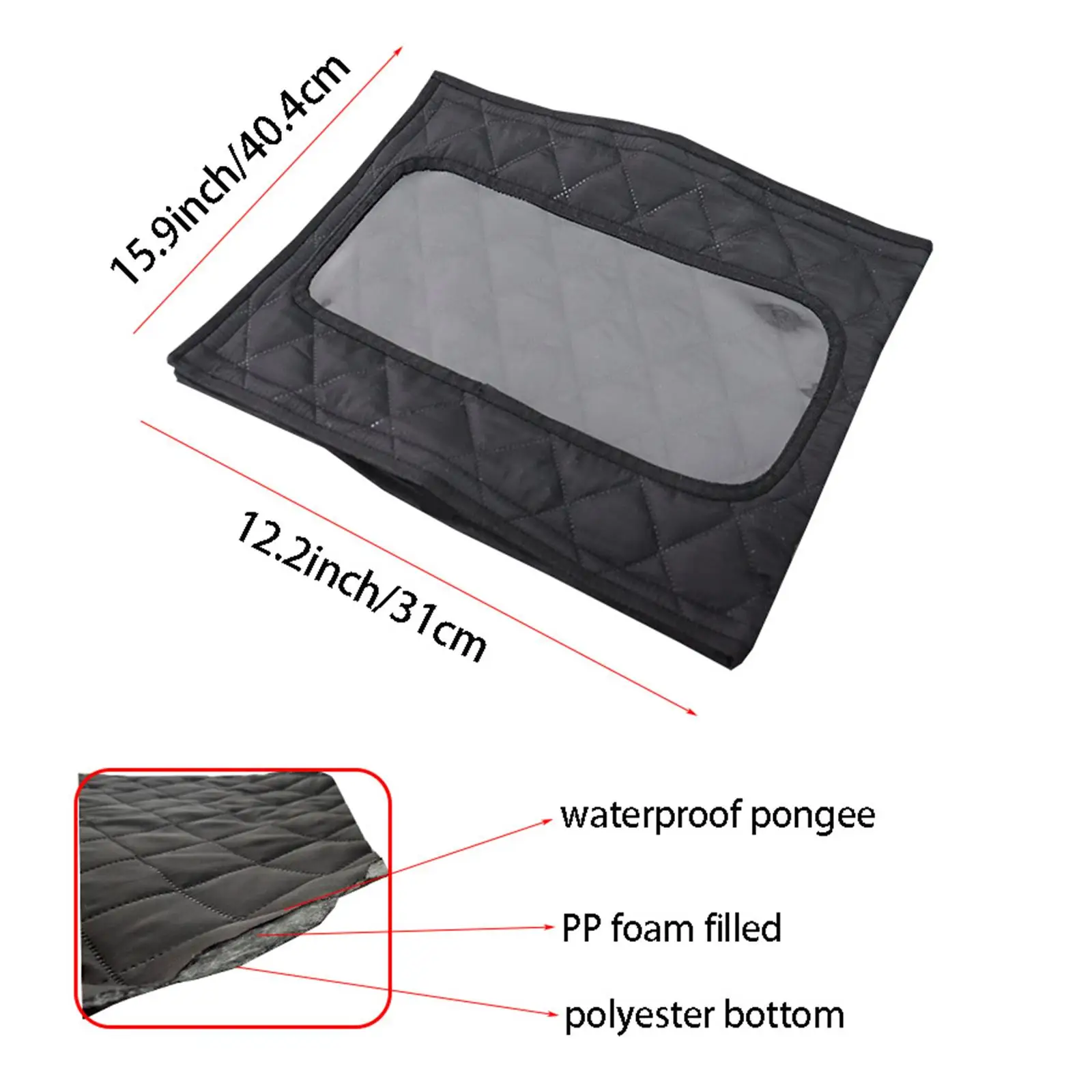 Durable Hose Watering Timer Cover Transparent Front Easy Use Waterproof Sleeve for Automatic Watering Kit Garden