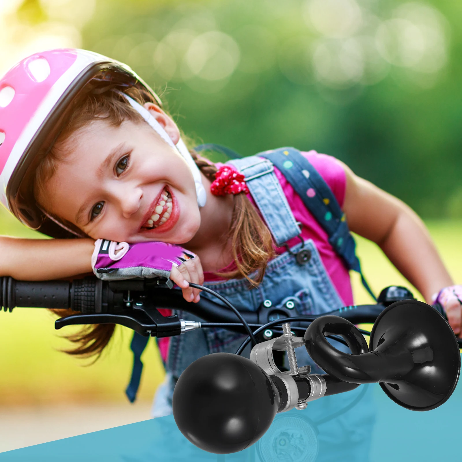 

Bicycle Bell Metal Bike Horn For Adults Lightweight Portable Handlebar Ring Outdoor Riding Safety Accessory Crisp Sound Horn