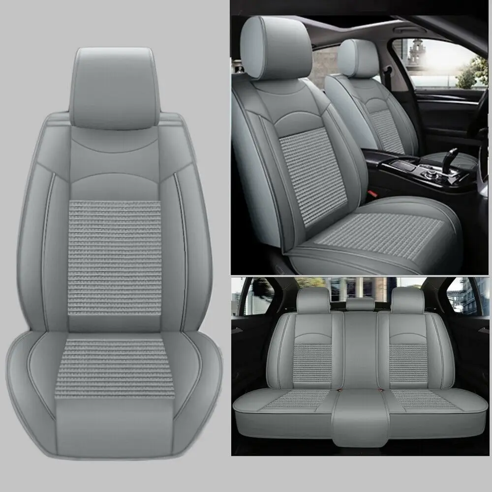 

Full Set Cushion For Nissan Altima Sentra PU Leather Car Seat Covers Front Rear