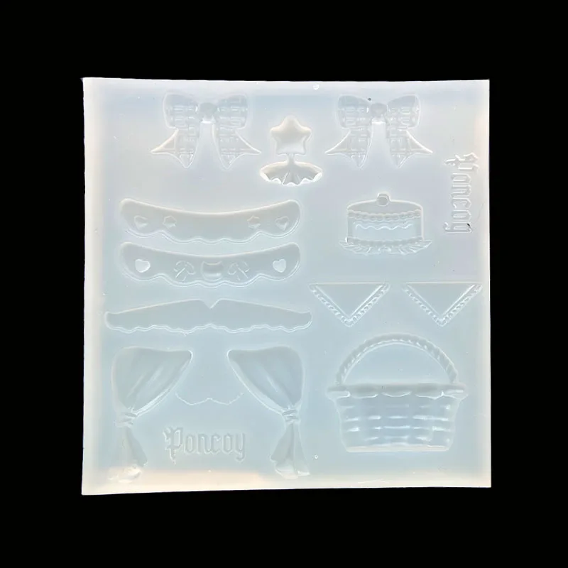 DIY Circus Accessories Shaped Silicone Epoxy Resin Mold Resin Moulds Jewelry Mold