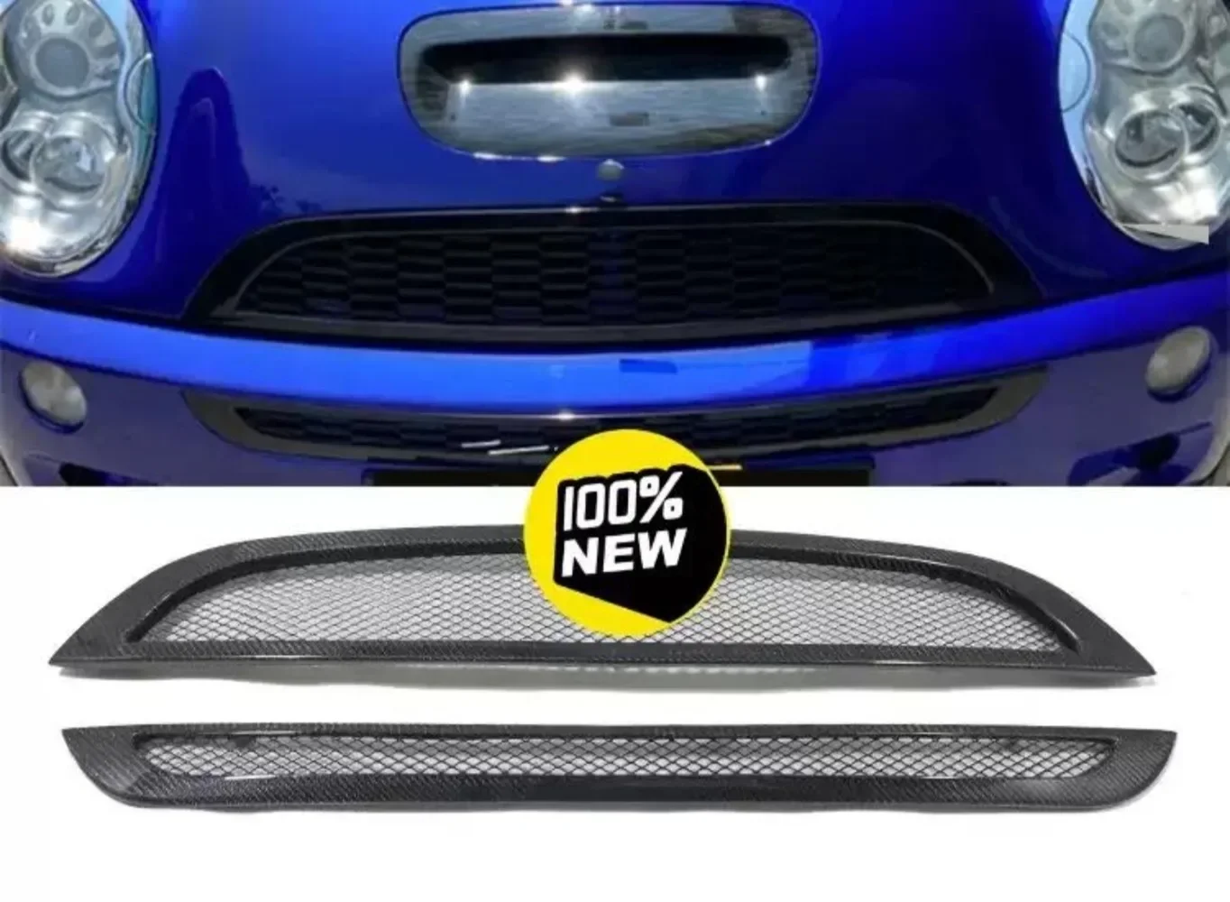 

Front Bumper Grill Grille mask For BMW mini R50 R52 R53 Car accessories