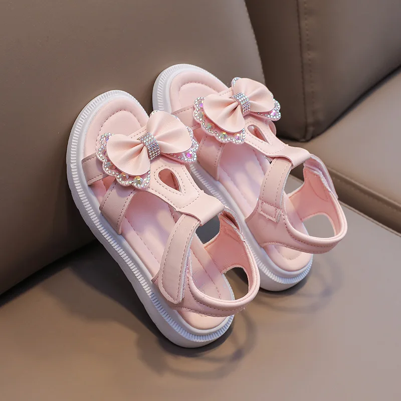Fashionable Children's Sandals Princess Party Sandals Student Outdoor Casual Shoes Large Kids Dress Sandals Trendy and Versatile