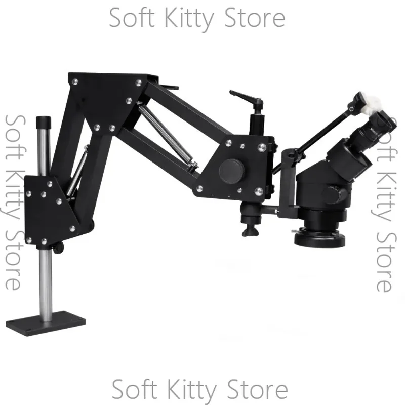 MS01A Jewelry Engraving Precision Stereoscopic Microscope, 7*45X, Binocular Microscope, Jewelry Tools