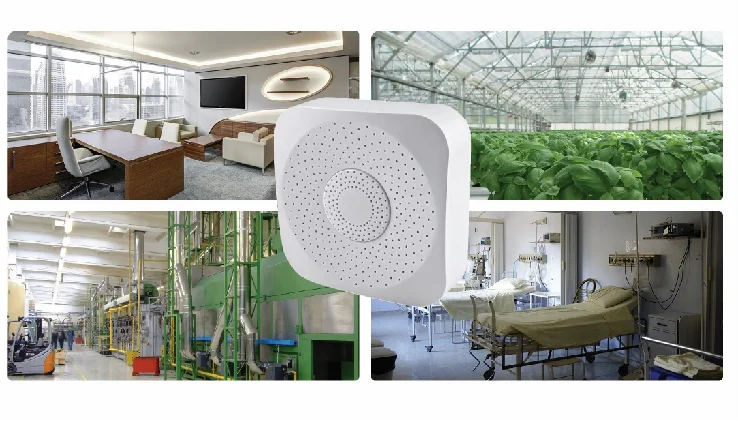 Milesgo Modbus RTU  Indoor Environmental Monitoring Data Collection