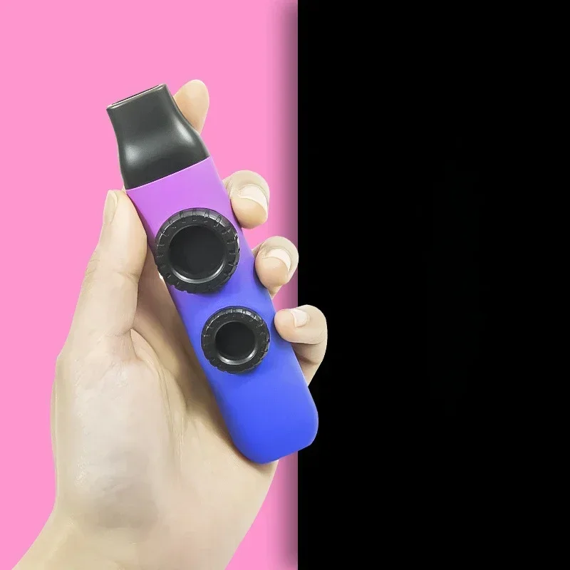 Flauta de bolsillo Kazoos para adultos y niños, instrumentos pequeños, doble película Kazoo, doble agujero, guitarra Kazoo, socio Kazoo