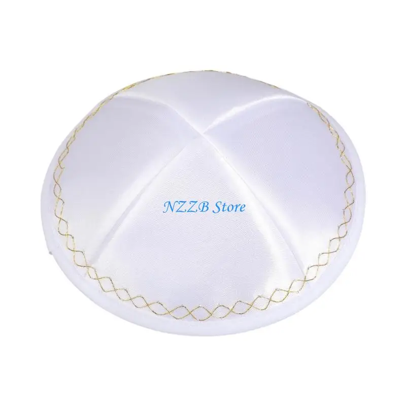 

T21F Traditional Jewish Headwear Lightweight Polyester for Religious Gatherings and Daily Wear