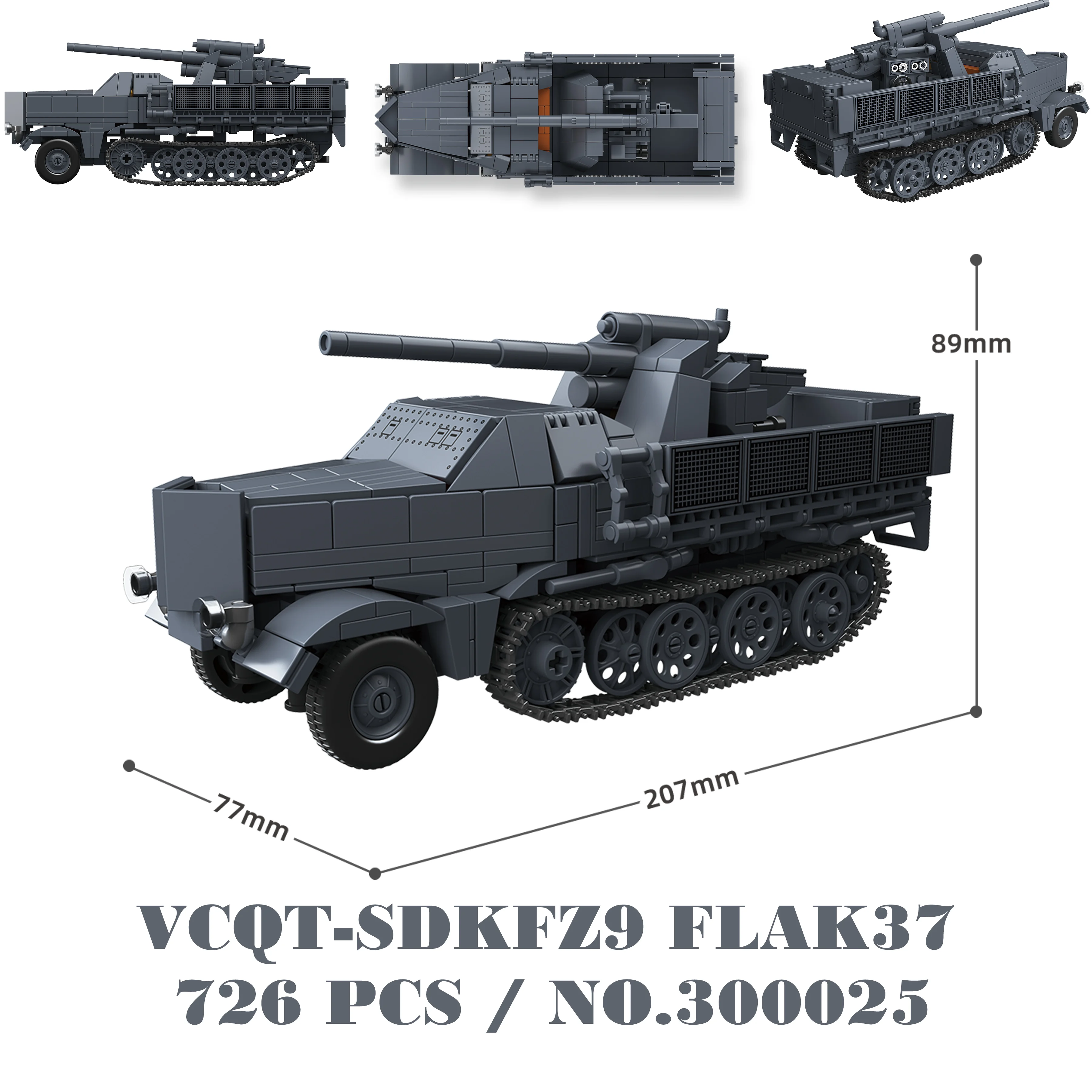 Militaire tanks Stuart SdKfz251 Panzer VI Sherman US Army Quan Guan WOII soldaat figuur model bouwsteen blok kind kinderen speelgoed