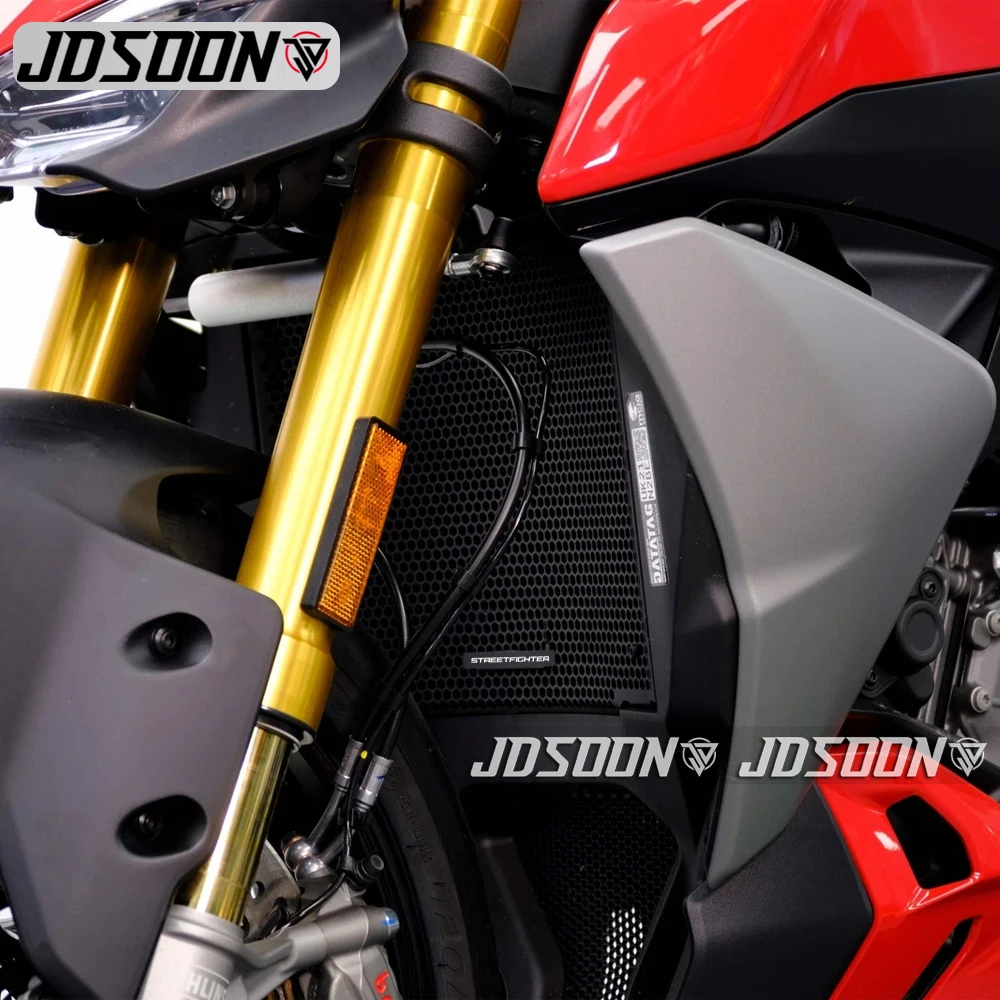 For Ducati Streetfighter V2 S  (2025+) Radiator Guard Set Motorcycle Accessory Radiator Grill Guard Cover Protector CNC Aluminum