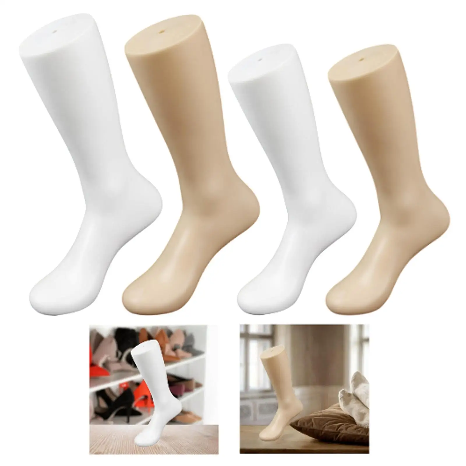 Sock Mannequin Foot Display for Kids Ankle Bracelet Sock Foot Display Model