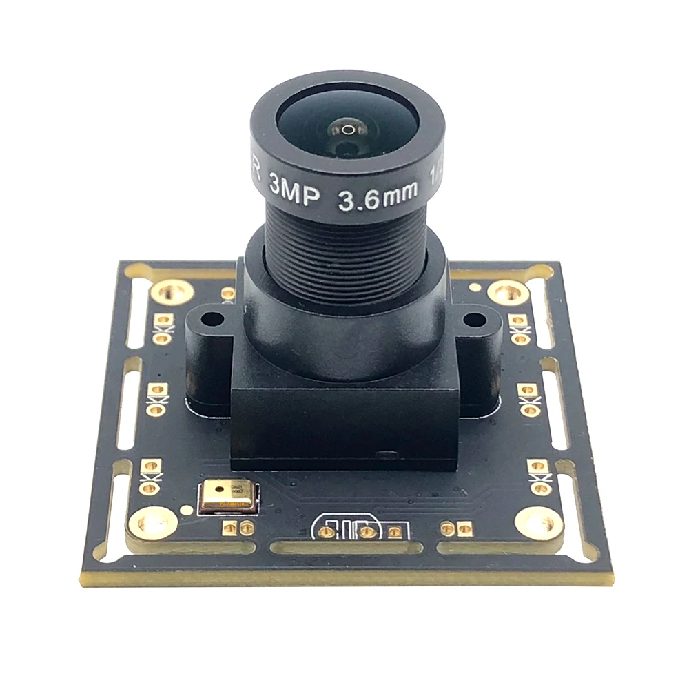 Plug Play 2MP 92° Starlight 1080P HD MJPEG 30fps High Speed USB Camera Module OTG UVC Webcam Microphone For Linux Windows