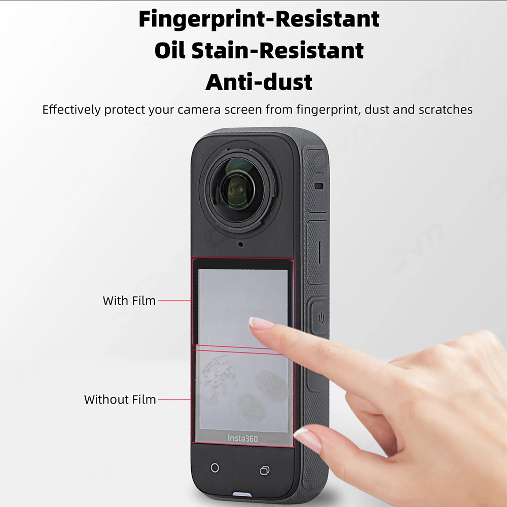 Kit Protezione Completo Per Insta 360 X5 – Custodia In Silicone, Copriobiettivo E Pellicola Per Schermo, Antigraffio