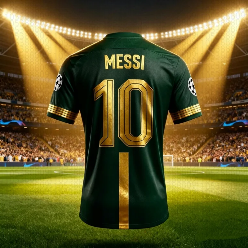 2026 New Messi # 10 Football Jersey - for Outdoor Sports, Quick Drying, Lightweight and Comfortable - for Parents and Children