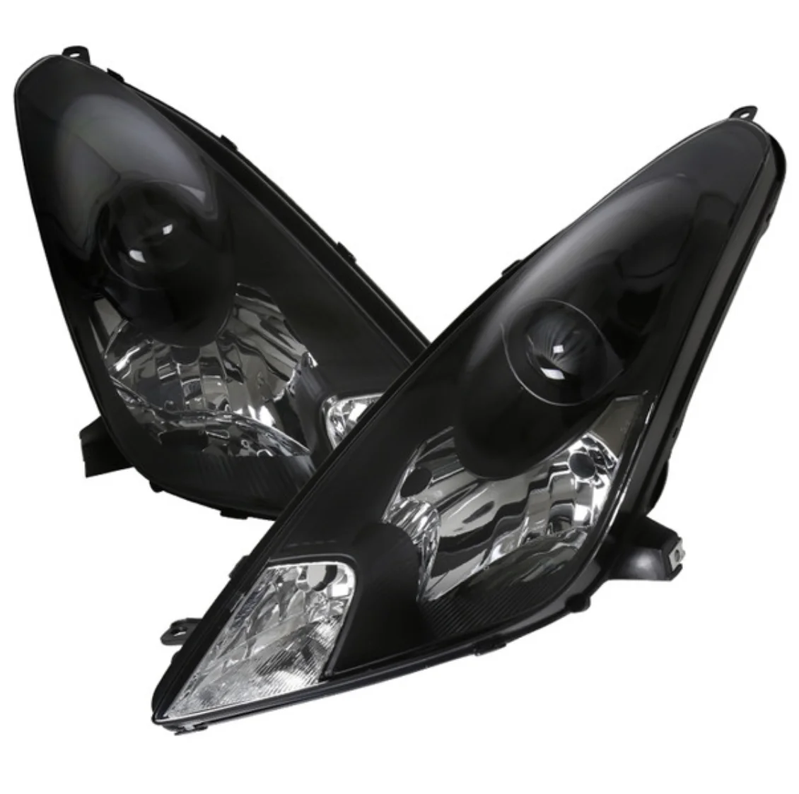 Hot-selling front light Projector Headlights FOR 2000-2005 Toyota Celica (Black / Clear)