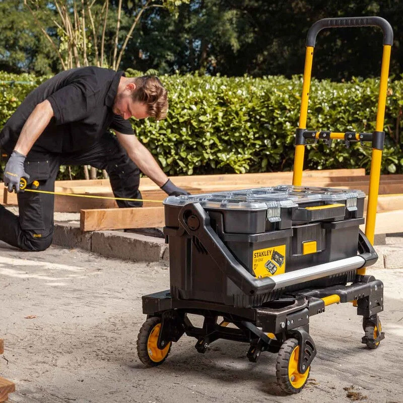 Stanley STST0585T Handcart Handling Folding Pulling Truck Multifunctional Warehouse Moving Logistics Express Tool Car Trolley