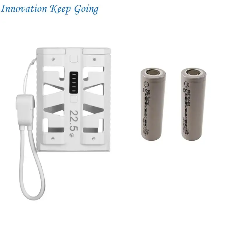 E65C ABS Power Banks With Clicking Battery Replacement For Outdoor Travel Use Type C Input Output Portable Mobile Power