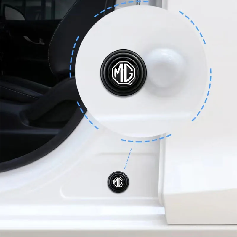 Car Door Buffer Silicone Pads Set of 10 or 20 Anti-Collision Noise Reduction Stickers for MG ZS MG4 EV MG5 MG6 MG7