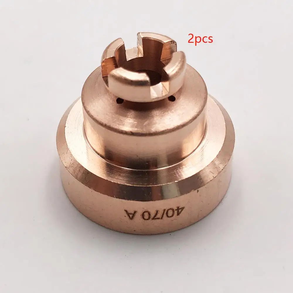 2pcs 60504 PT-80 PT80 40-70A Hand Shield Cup Plasma Cutting Machine Parts Consumable