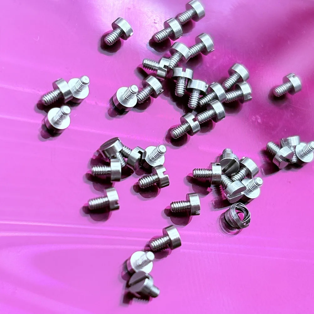 Suitable for h.ublt back cover screws, watch screwdriver, bottom cover small screws, watch accessories 2.5X1.2X3MM