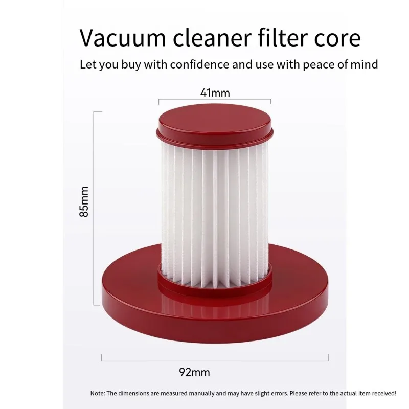 UNCL HEPA Filter Replacement 8PCS For Deerma DX300 Efficient Dust And Allergen Filtration Vacuum Cleaner Accessories