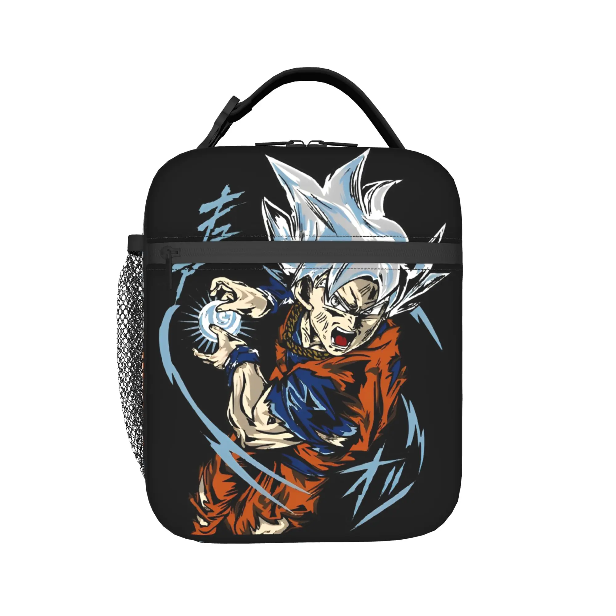 

D-Dragon-Ball-L DragonBalls Accessories Insulated Lunch Bags For Travel Food Container Portable Cooler Thermal Bento Box