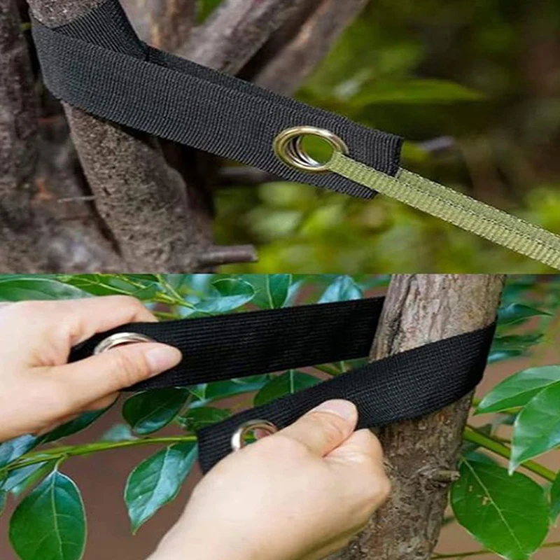 1pcs Windproof Tree Belt Anti-Hurricane Stereotyped Nylon Fixed Strap Good Support Newly Planted Branch Belt Yard Accessory