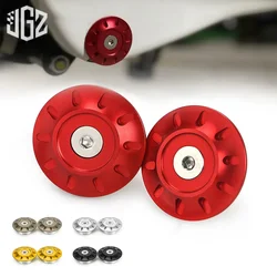 Pair Motorcycle CNC Aluminum Fairing Bumper Plug Caps Cover Bolt For Vespa GTS GTV 200 300 250 125 Sprint Primavera LXV LX S 150