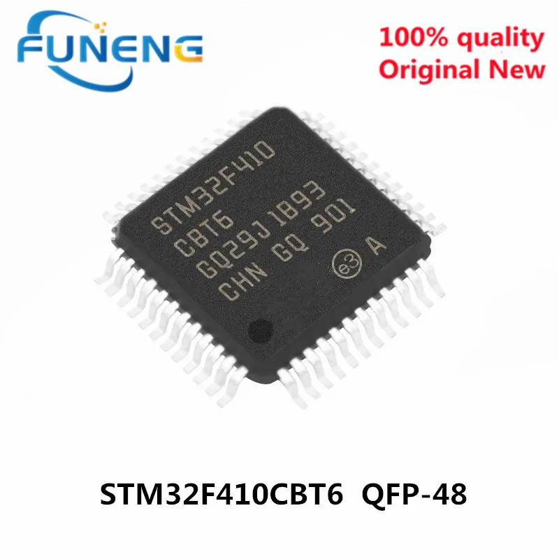 

(5-10piece)100% New STM32F410CBT6 STM32F410 CBT6 QFP-48 Chipset