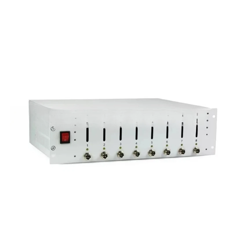 HelloEBC-X 8-channel Battery Separation Cabinet, Ternary Iron Lithium 18650 Battery Capacity Tester 10A Cycle