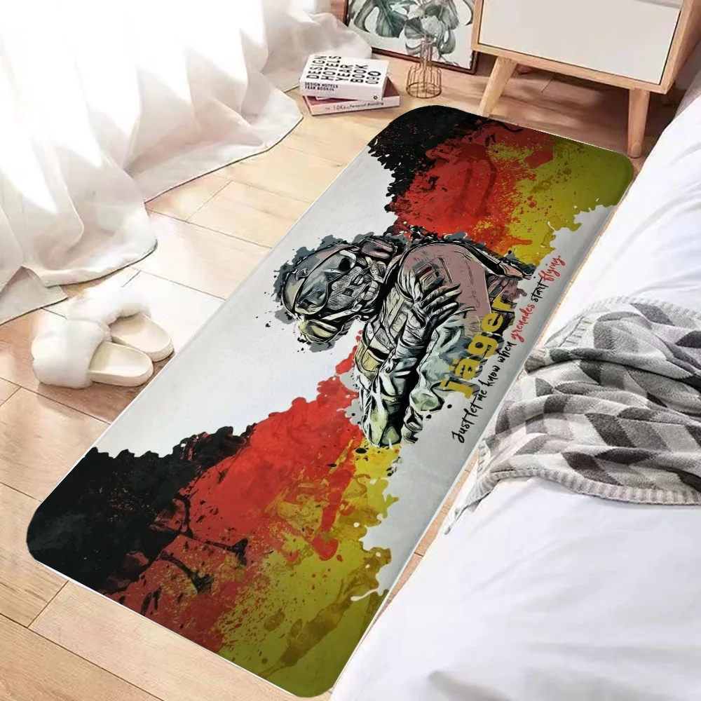 Tom Clancy S Rainbow Six Siege Carpet for Kitchen Mats Kitchen Floor Mat Bathroom Foot Mat Prayer Rug Rugs Door Bath Non-slip