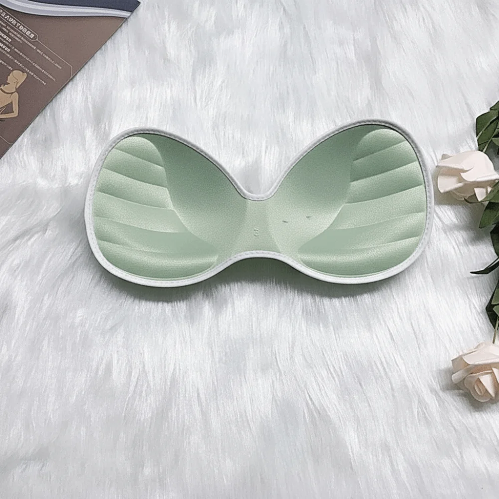 High Quality Thick Bra Pads Removable Seamless Push Up Bra Pads Breathable One-piece Chest Pad Women