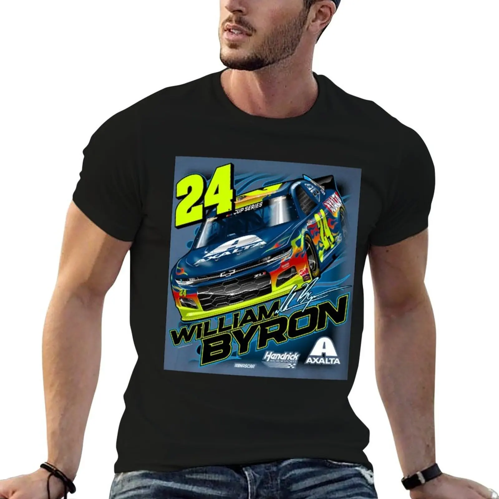 

william byron T-Shirt man t shirts for men casual t shirt man cotton T-Shirt