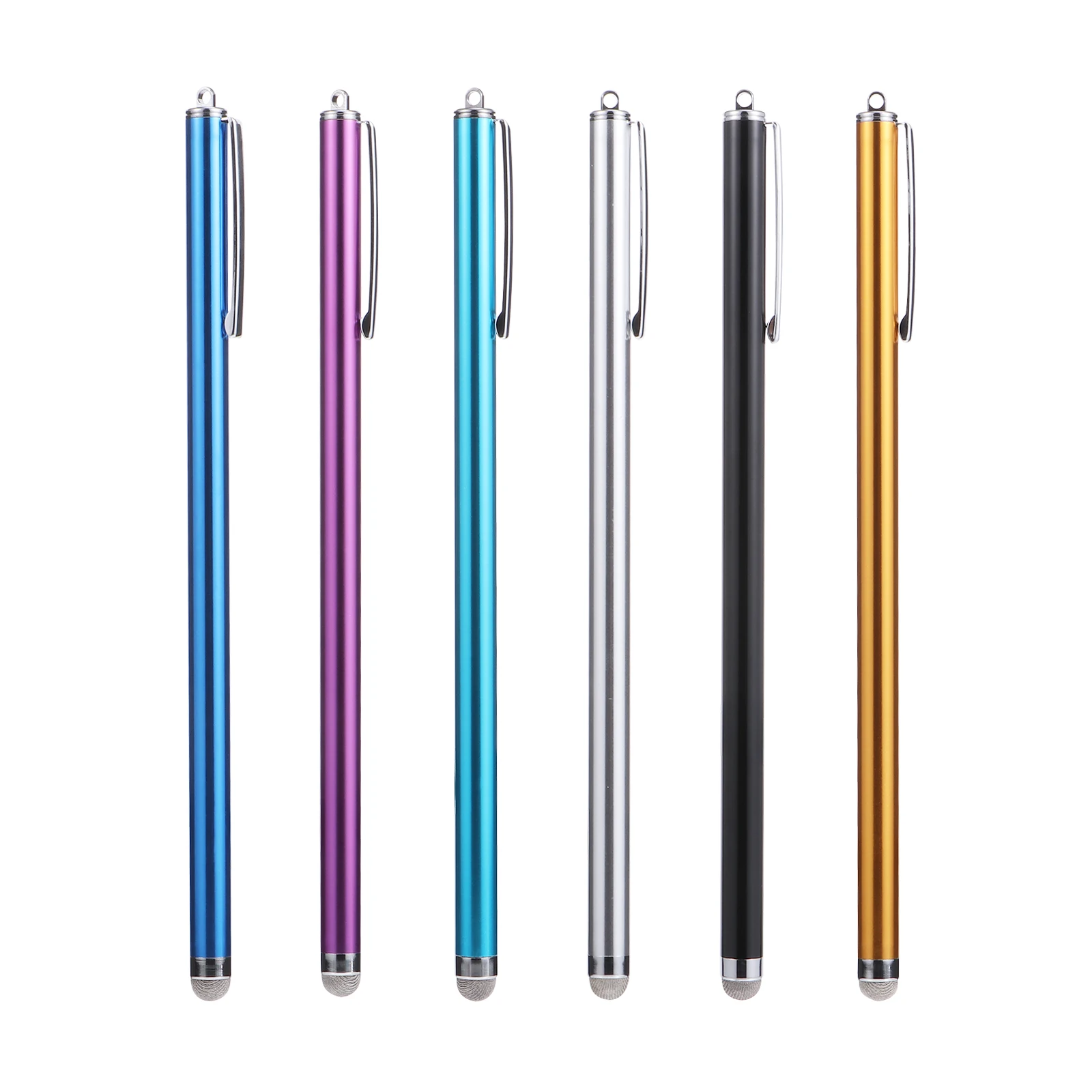

6Pcs Touch Screen Stylus Pen Capacitive Technology Sensitive Precise Portable Compact for Phone Tablet Not Easy to Break Long