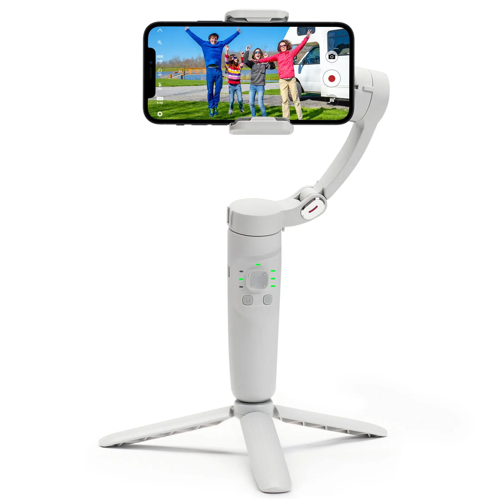 

Handheld gimbal three-axis hand machine stabilizer anti-shake smart face follow-up photography live stream