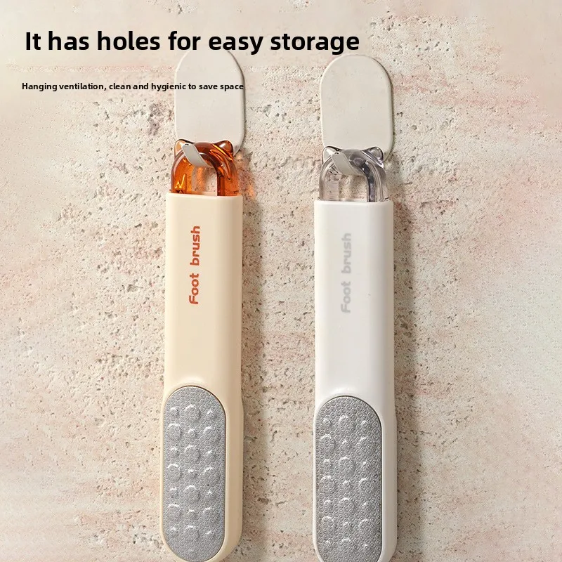 أداة شحذ القدم كعب مسامير القدم إزالة الجلد الميت باديكير حجر متعدد الوظائف القدم التماس فرشاة تنظيف القدم