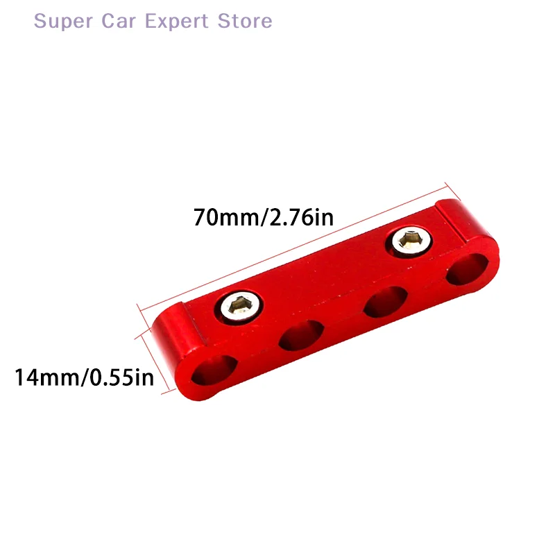 자동차 점화 플러그 전기 와이어 클램프 분리기 라인 점화 케이블 클립 자동 장식 3pcs 8MM/9MM/10MM 자동차 액세서리